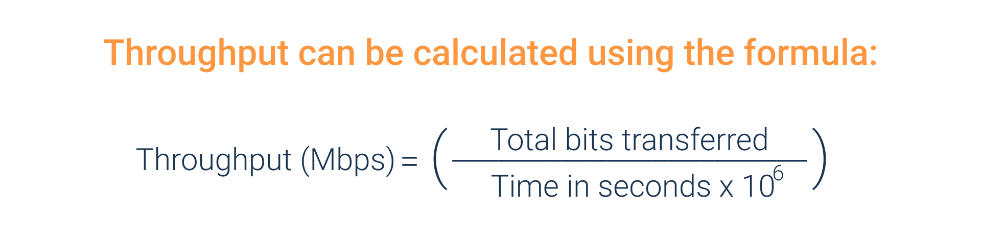 Throughput Formula
