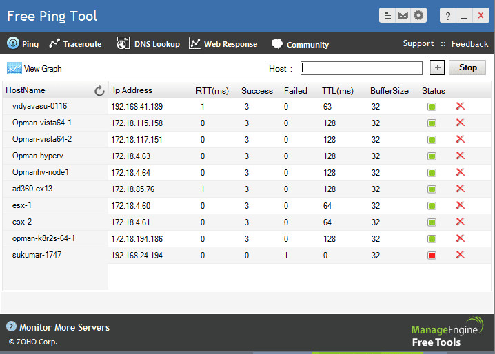 ping network troubleshooting tool