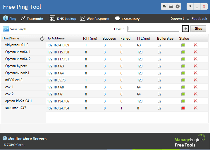 ping network troubleshooting tool