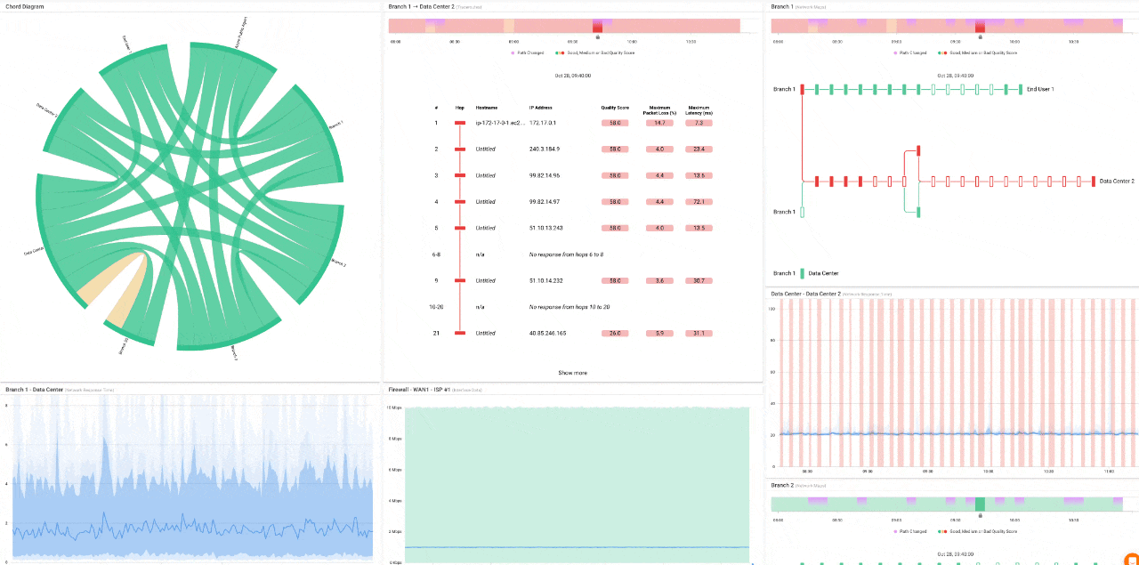 monitor unmanaged networks - Dashboard with traceroutes monitor unmanaged networks - Dashboard with traceroutes