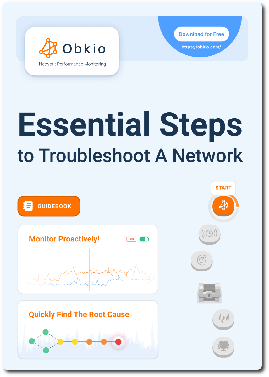 Hero Image - Obkio network troubleshooting guide