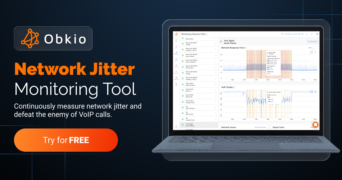 Network Jitter Monitoring