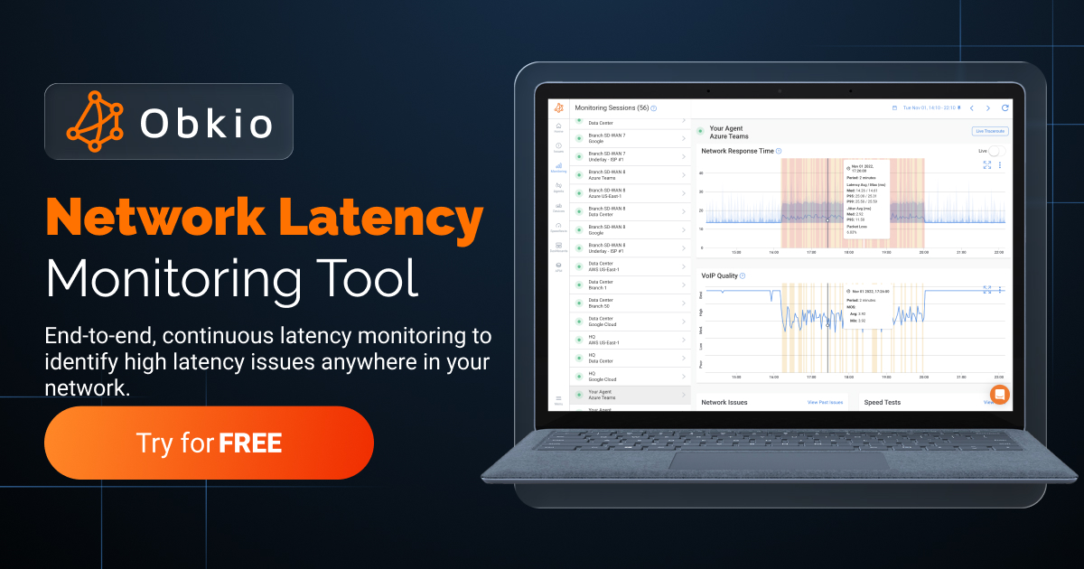 Network Latency Monitoring