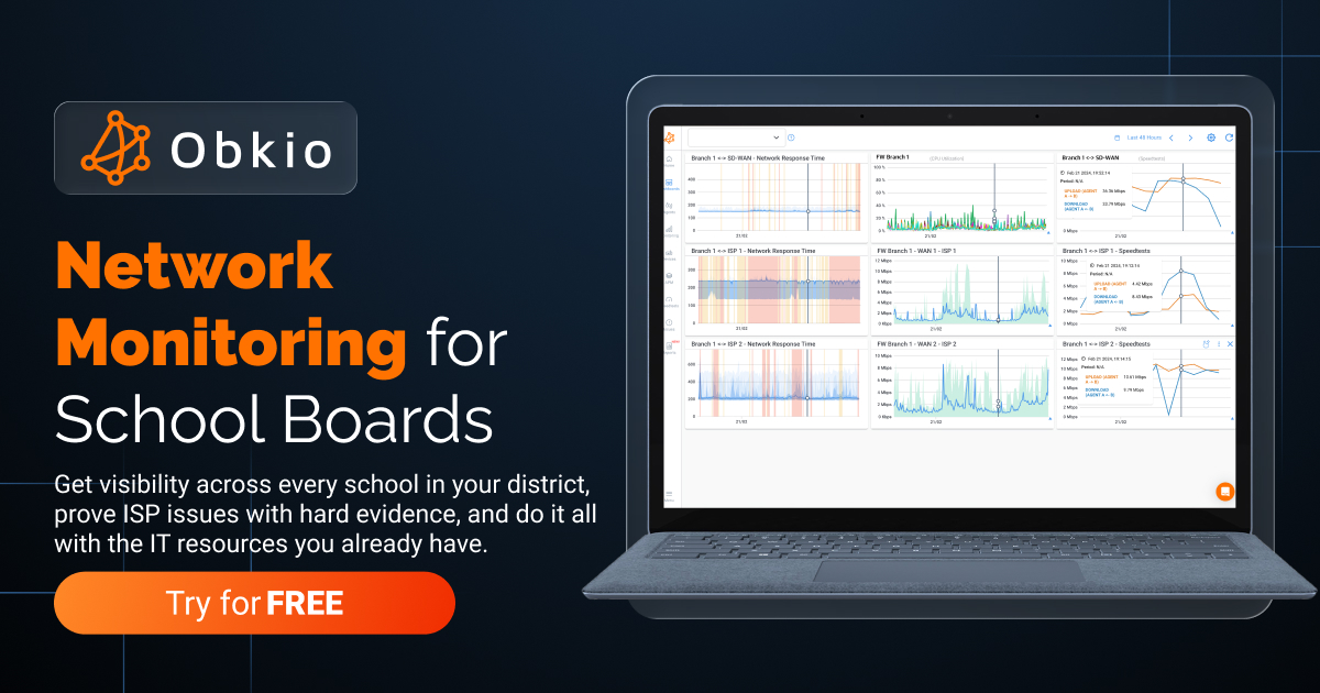 Network Monitoring for Schools