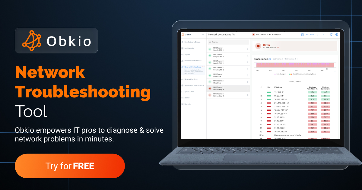 Network Troubleshooting Tool