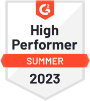 High Performer 2023 Badge