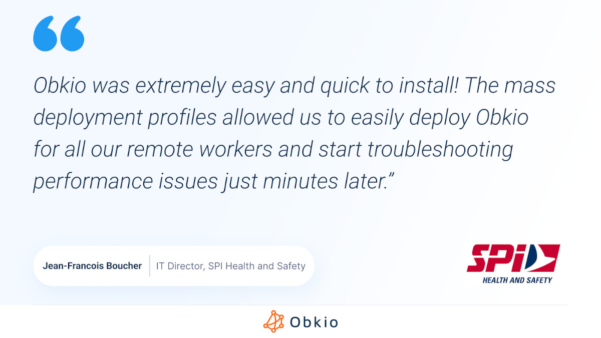 Obkio’s Remote Network Monitoring App Home Page