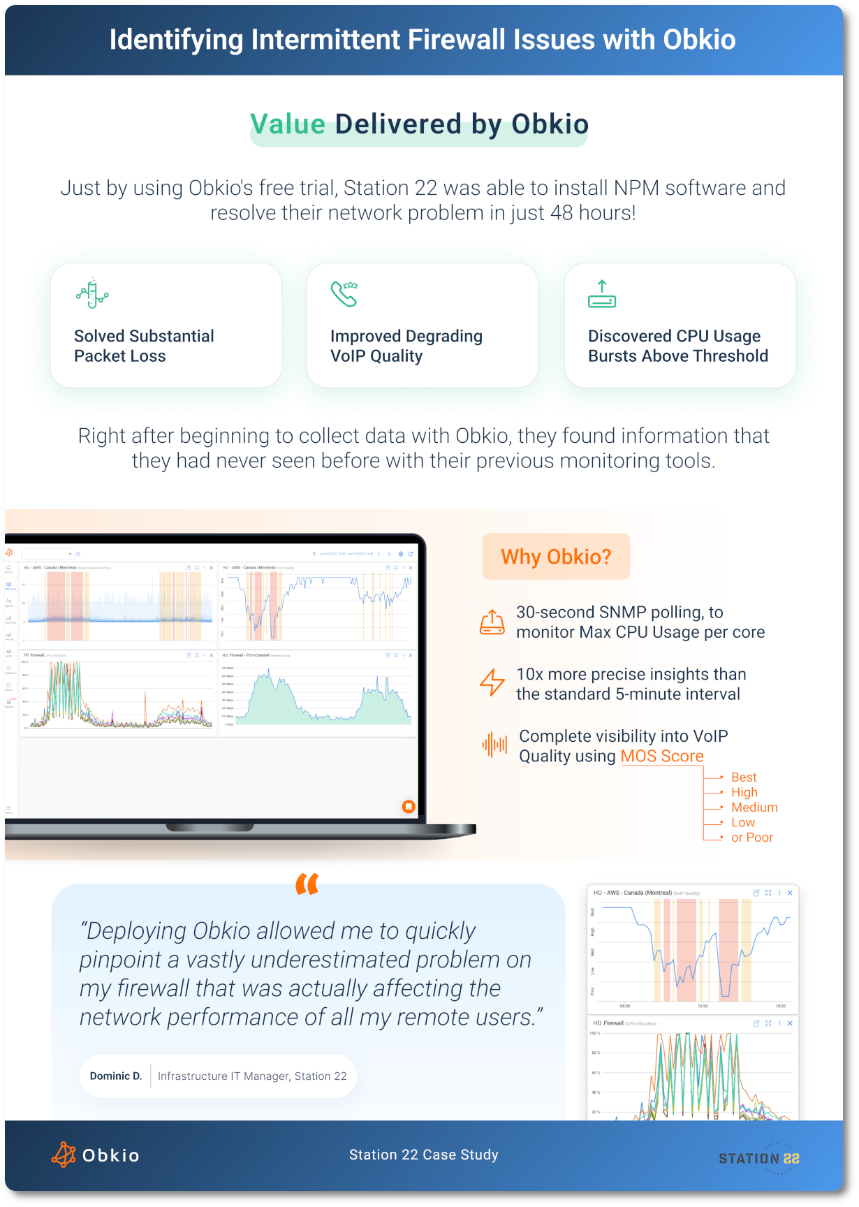 firewall performance monitoring - Case Study