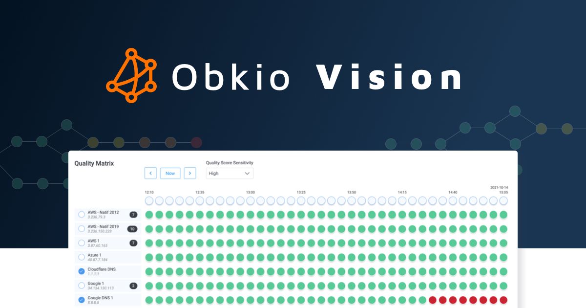 Obkio Vision Release: Free Visual Traceroute Tool 
