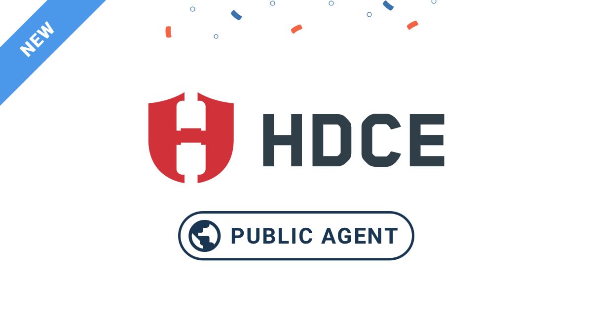 New HDCE Monitoring Agents 