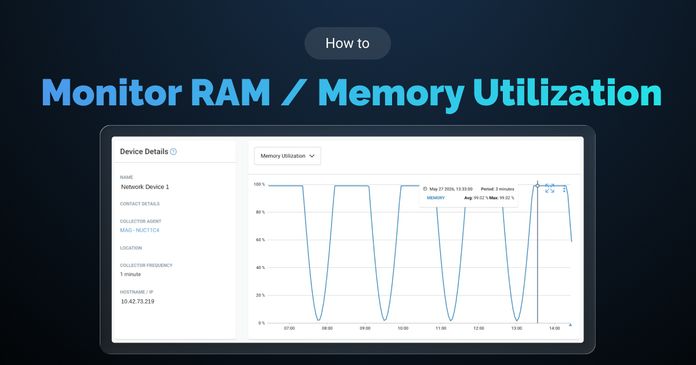 How to Monitor RAM / Memory Utilization for Network Devices