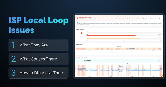 ISP Local Loop Issues: What They Are, What Causes Them, and How to Diagnose Them